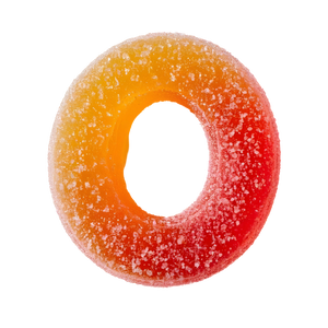 Peach Ring Gummies 5mg Full Spectrum THC — alternate view