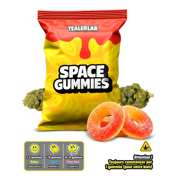 Peach Ring Gummies 5mg Full Spectrum THC