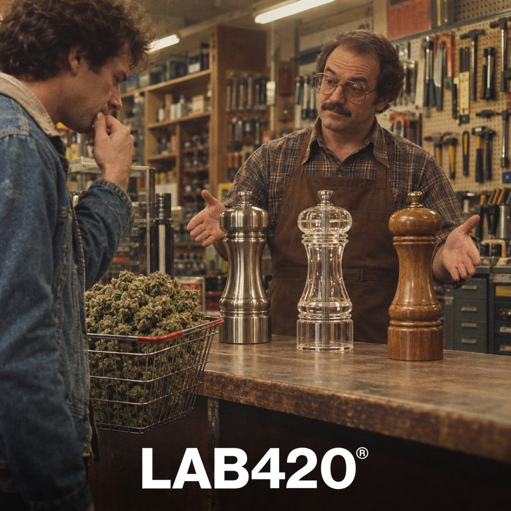 Weed Grinders: Metal vs. Acrylic vs. Wood, Which Should You Choose?