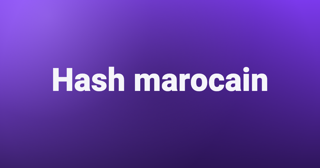 Hash marocain