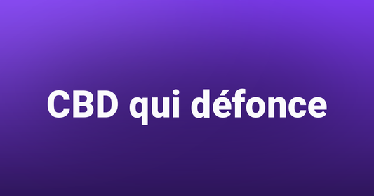 CBD qui défonce - Tealer420