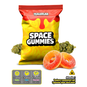 Peach Ring Gummies 5mg Full Spectrum THC