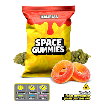 Gummies Peach rings 5mg THC Full Spectrum