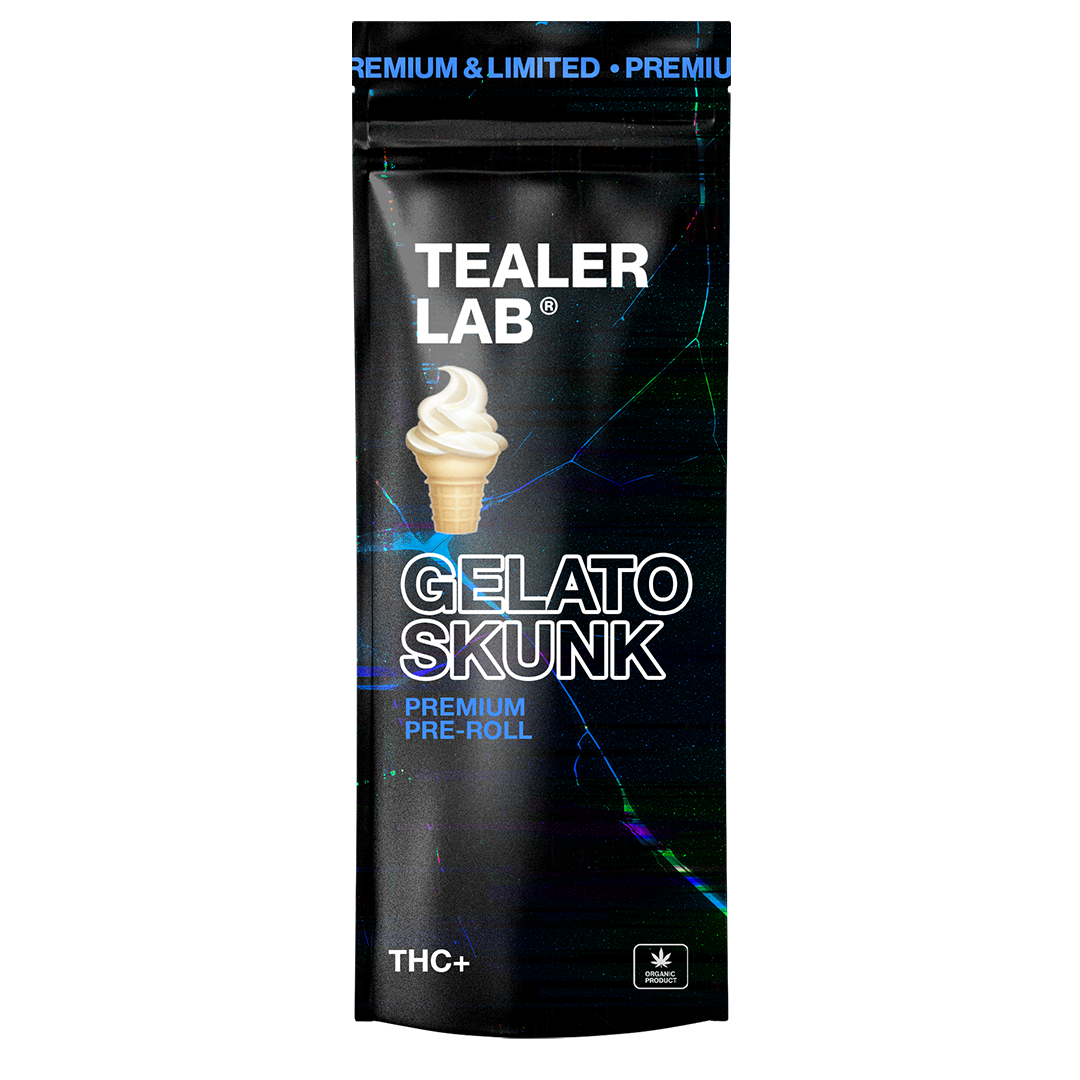 Pack Prerolls Gelato Skunk THC+