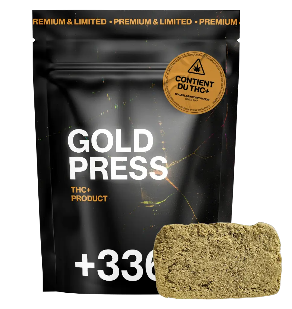 Gold Press THC+