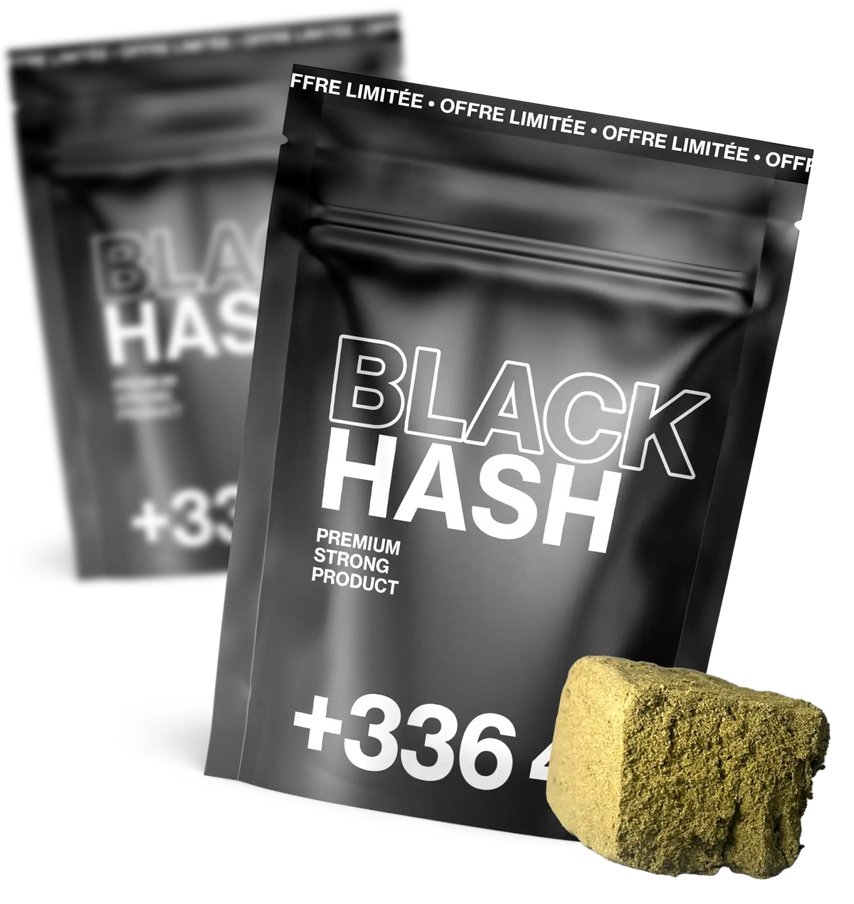 Black Hash THV+  1g + 1g offert