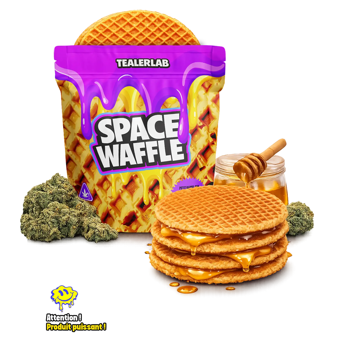 Space Waffle 100MG THC