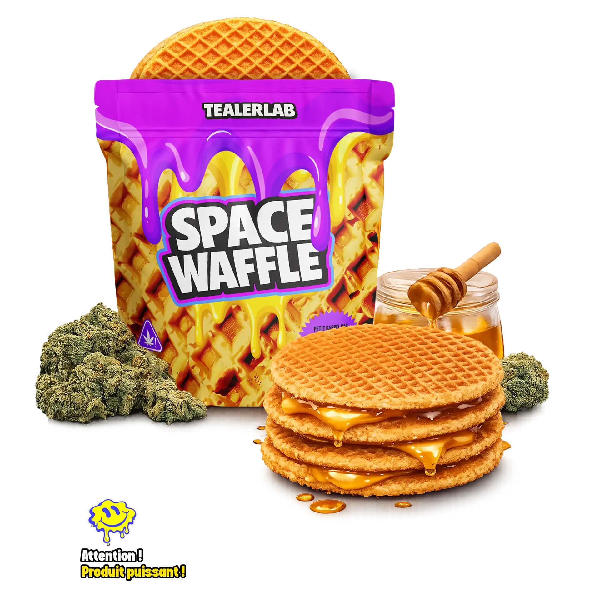 Space Waffle 100MG THC