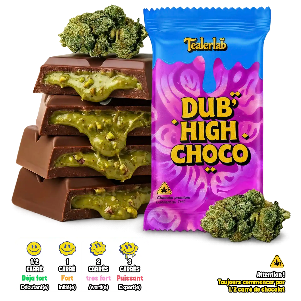 Dubai Chocolate 100MG THC