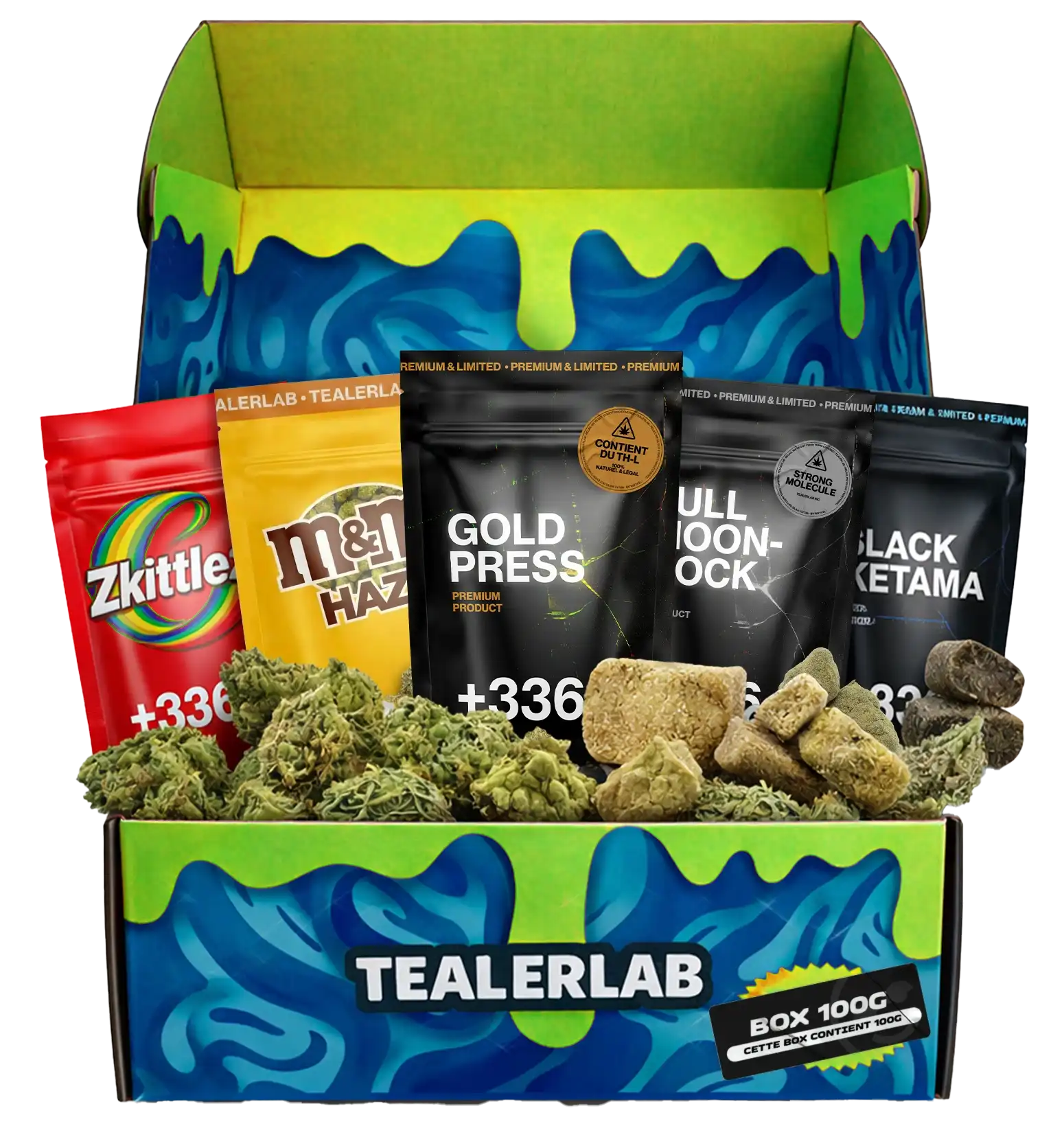 Box 420 100g - THC+